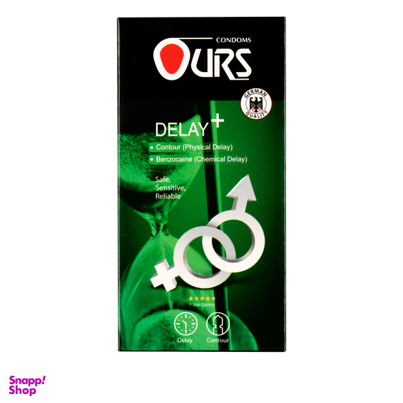 کاندوم اورز (Ours) مدل +Delay به همراه کاندوم اورز (Ours) مدل +Oily مجموعه 2 عددی