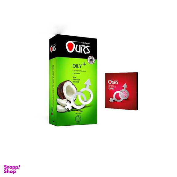 کاندوم اورز (Ours) مدل +Delay به همراه کاندوم اورز (Ours) مدل +Oily مجموعه 2 عددی