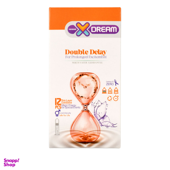 کاندوم ایکس دریم مدل Double Delay بسته 12 عددی