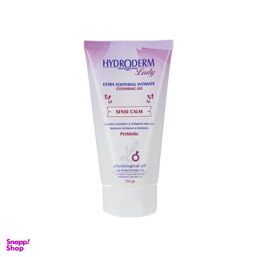 ژل بهداشتی خانم ها هیدرودرم (Hydrodrem) مدل بسیار ملایم حجم 150 میلی لیتر