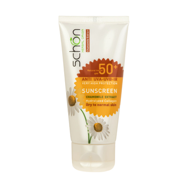 کرم ضد آفتاب شون (Schon) مدل بی رنگ با SPF50 حجم 50 میلی‌ لیتر