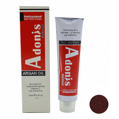 رنگ مو آدونیس پرفکت (Adonis Perfect) شماره RV4-5.65 رنگ انگوری تیره حجم 125 میلی لیتر