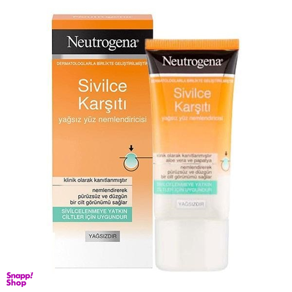 کرم ضد جوش نوتروژینا (Neutrogena) مدل Silvilce Karsiti حجم 50 میلی‌ لیتر