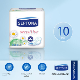 نوار بهداشتی سپتونا (Septona) مدل Normal Sensitive بسته 10 عددی