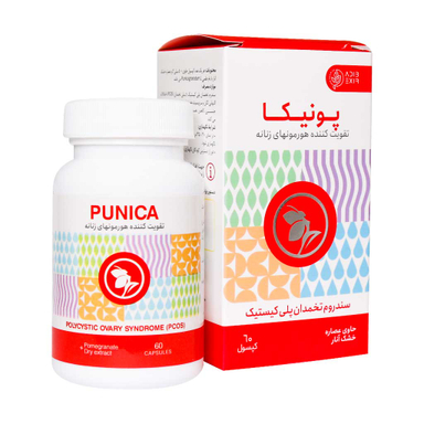 کپسول پونیکا ادیب اکسیر بسته 60 عددی