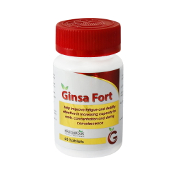 قرص جینسا فورت (Ginsa Fort) ایران داروک بسته 60 عددی