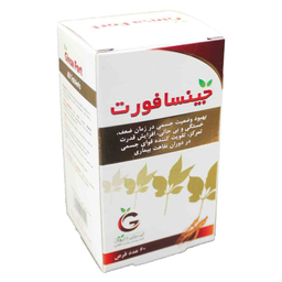 قرص جینسا فورت (Ginsa Fort) ایران داروک بسته 60 عددی