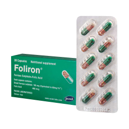 کپسول فولایرون رازک بسته 30‌ عددی
