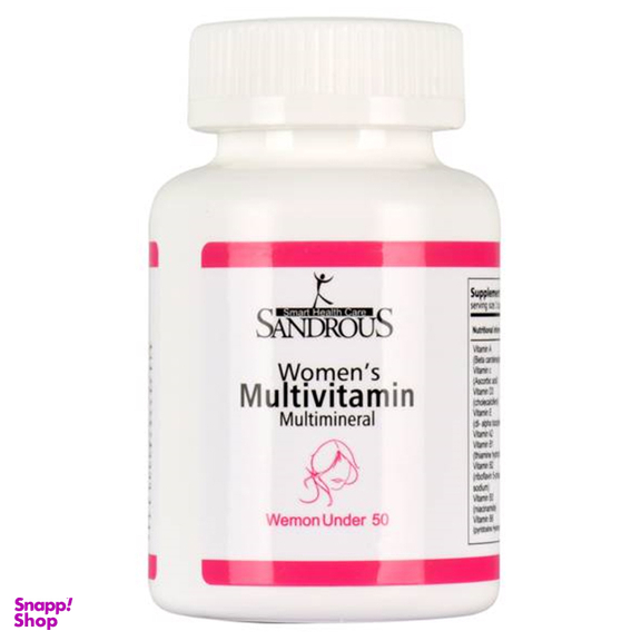 کپسول مولتی ویتامین مولتی مینرال (Multivitamin Multimineral) سندروس بسته 60 عددی