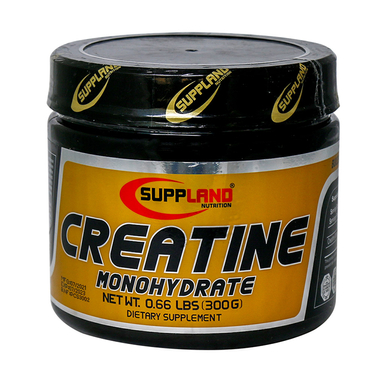 پودر کراتین مونوهیدرات ساپلند (Suppland Creatine Monohydrate) ساپلند نوتریشن وزن 300 گرم