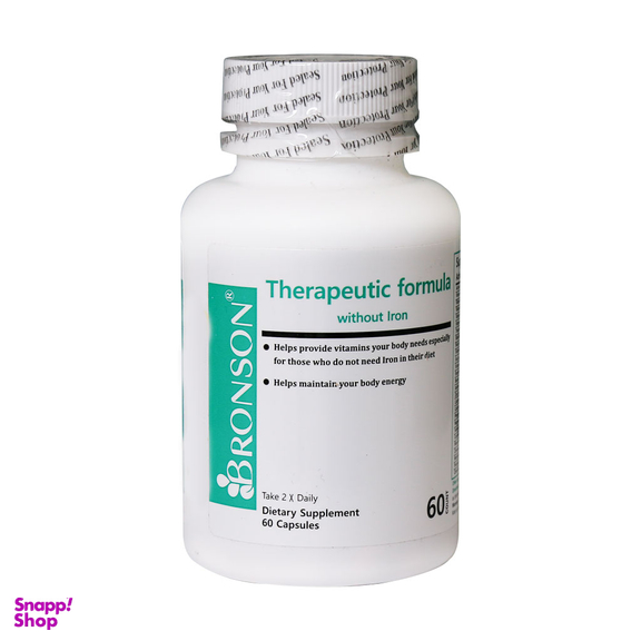 کپسول تراپیوتیک فرمولا (Therapeutic Formula) برونسون بسته 60 عددی