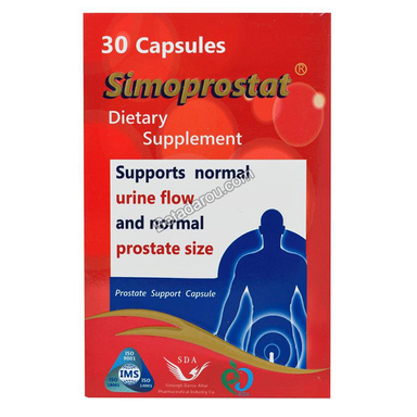 کپسول سیموپروستات (Simoprostat) سیمرغ دارو عطاربسته 30‌عددی