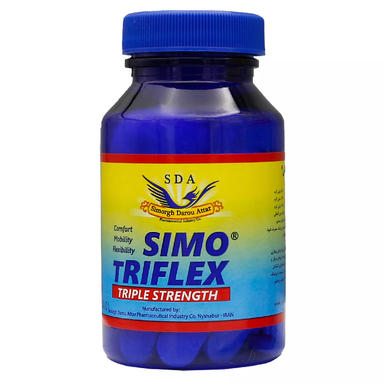 قرص سیمو تری فلکس (Simo Triflex) سیمرغ دارو عطار بسته 60 عددی