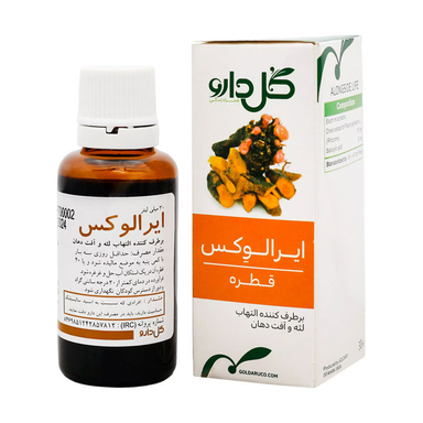 قطره دهان ایرالوکس (Iralvex Gel Herbal Drop) گل دارو حجم 30 میلی لیتر