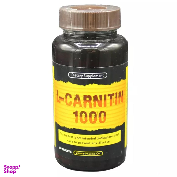 قرص ال کارنیتین (L Carnitin) دانا بسته 50 َعددی