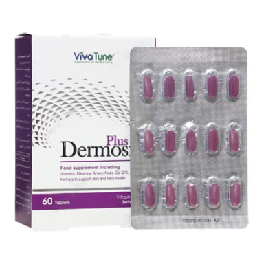 قرص درموسیس پلاس (Dermosis Plus) ویوا تیون بسته 60 عددی