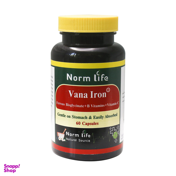 کپسول وانا آیرون (Vana Iron) نورم لایف