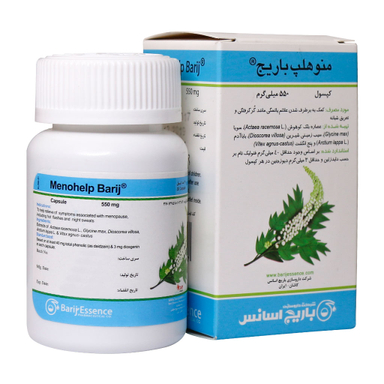 کپسول منوهلپ باریج (Menohelp Barij) باریج اسانس بسته 30‌ عددی