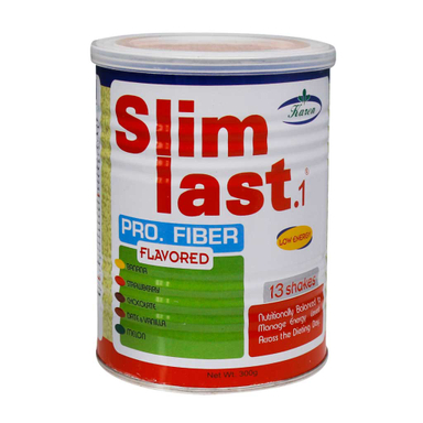 پودر اسلیم لست 1 (Slim Last 1) کارن طعم طالبی وزن 300 گرم