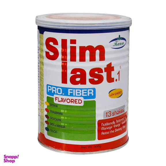 پودر اسلیم لست 1 (Slim Last 1) کارن طعم خرما وزن 300 گرم