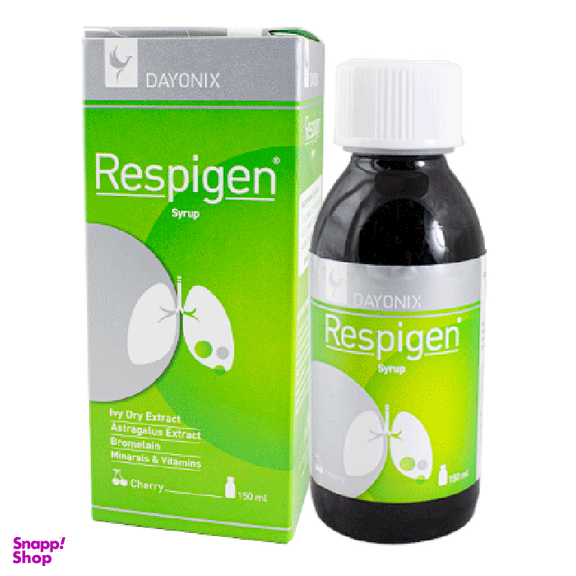شربت رسپیژن(Respigen) دایونیکس فارما حجم 150 میلی لیتر