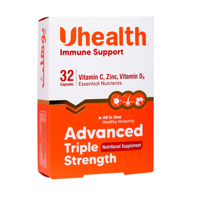 کپسول یوهلث (Uhealth) آرین سلامت سینا بسته 32 عددی
