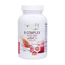 قرص ب کمپلکس پلاس زینک (B Complex Plus Zinc) نیچرفیت بسته 100 عدد