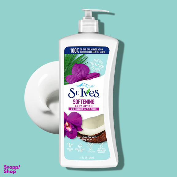 لوسیون بدن اس تی.ایوز (Stives) مدل Softening حجم 621 میلی لیتر