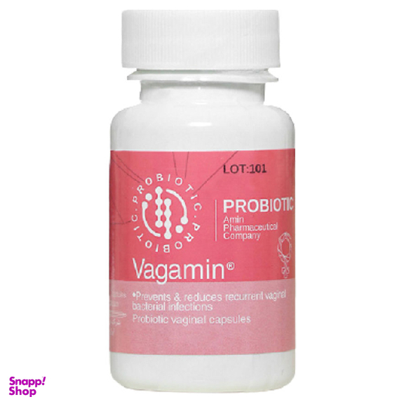 کپسول بهداشت بانوان واژامین (Vagamin) امین بسته 14 عددی