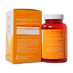 سافت ژل امگا 3 باریویتال 1000 میلی گرمی (Omega 3 Barivital 1000 mg) بسته 60 عددی