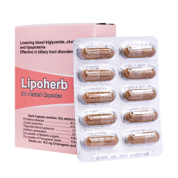 کپسول چربی خون لیپوهرب (Lipoherb) گل دارو بسته 30 عددی