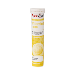 قرص جوشان ویتامین سی 1000 میلی گرم (Vitamin C 1000) آپوویتال بسته 20 عددی