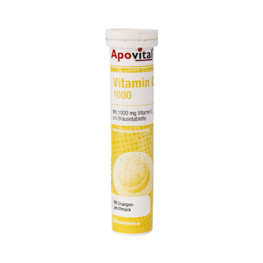 قرص جوشان ویتامین سی 1000 میلی گرم (Vitamin C 1000) آپوویتال بسته 20 عددی