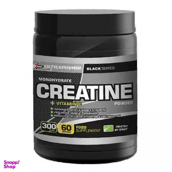 پودر کراتین مونوهیدرات اولترا پاور (Ultra Power Monohydrate Creatine) شرکت پگاه وزن 300 گرم