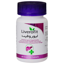 قرص لیوروفیت (Liverofit) ایران داروک بسته 60 عدد
