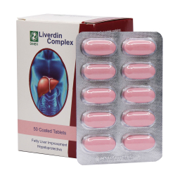 قرص کبد و صفرا لیوردین کمپلکس (Liverdin Complex) دینه بسته 50 عددی