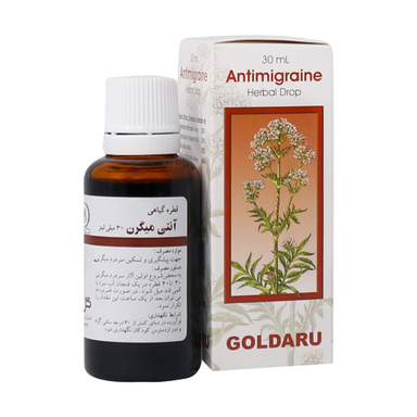 قطره آنتی میگرن گل دارو حجم 30 میلی لیتر