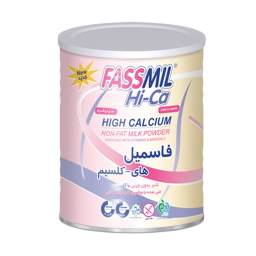 غذای کمکی سالمندان و بیماران فاسمیل های کلسیم (Fassmil High Calcium) وزن 400 گرم