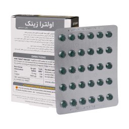 قرص اولترا زینک 15 میلی با مس ویتابیوتیکس بسته 60 عددی