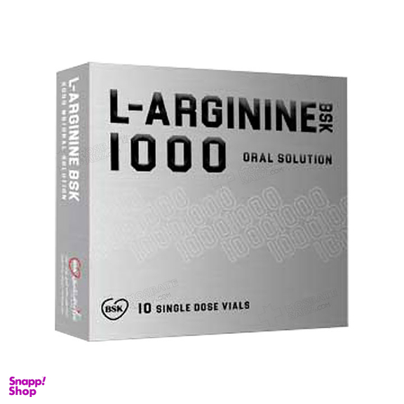 محلول ال آرژینین 1000 میلی گرم (L Arginine 1000 mg) بنیان سلامت کسری بسته 10 عددی