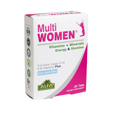قرص مولتی وومن (Multi Women) آلفا ویتامین بسته 30 عددی