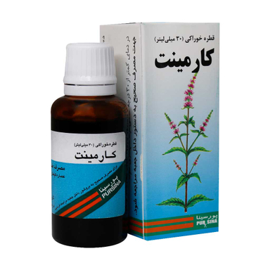 قطره نفخ و سوی هاضمه کارمینت (Carmint Drop) پورسینا حجم 30 میلی لیتر