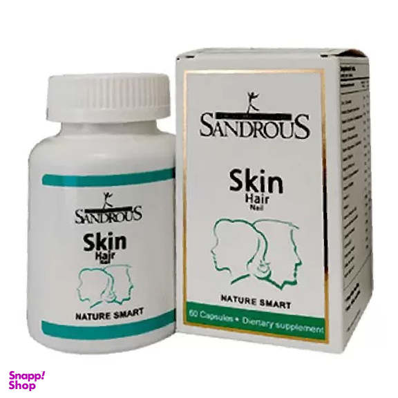 کپسول اسکین هیر نیل (Skin Hair Nail) سندروس بسته 60 عدد