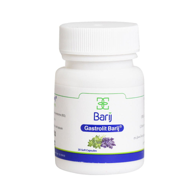 سافت ژل گاسترولیت (Gastrolit) باریج اسانس بسته 30 عددی