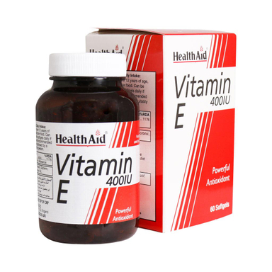 سافت ژل ویتامین ای 400 واحد (Vitamin E 400 IU) هلث اید