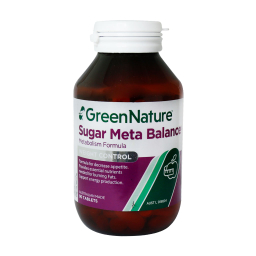 قرص کاهش وزن شوگر متا بالانس (Sugar Meta Balance) گرین نیچر بسته 90 عددی