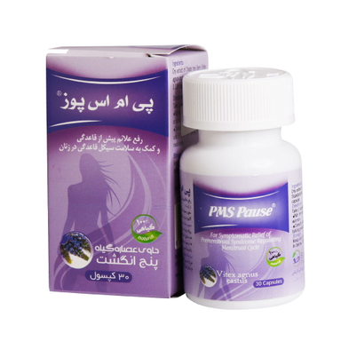 کپسول قاعدگی پی ام اس پوز (PMS Pause) بهتا دارو بسته 30 عددی