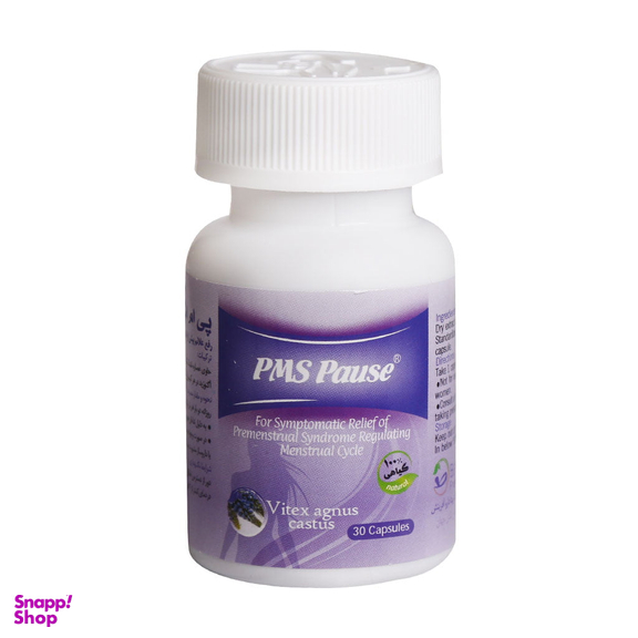 کپسول قاعدگی پی ام اس پوز (PMS Pause) بهتا دارو بسته 30 عددی