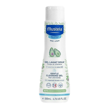 ژل شستشو سر و بدن کودک موستلا (Mustela) حجم 200 میلی لیتر