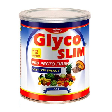 پودر کاهش اشتها اسلیم لست 3 گلایکو اسلیم (Slim Last 3 Glyco Slim) کارن طعم شکلاتی وزن 300 گرم